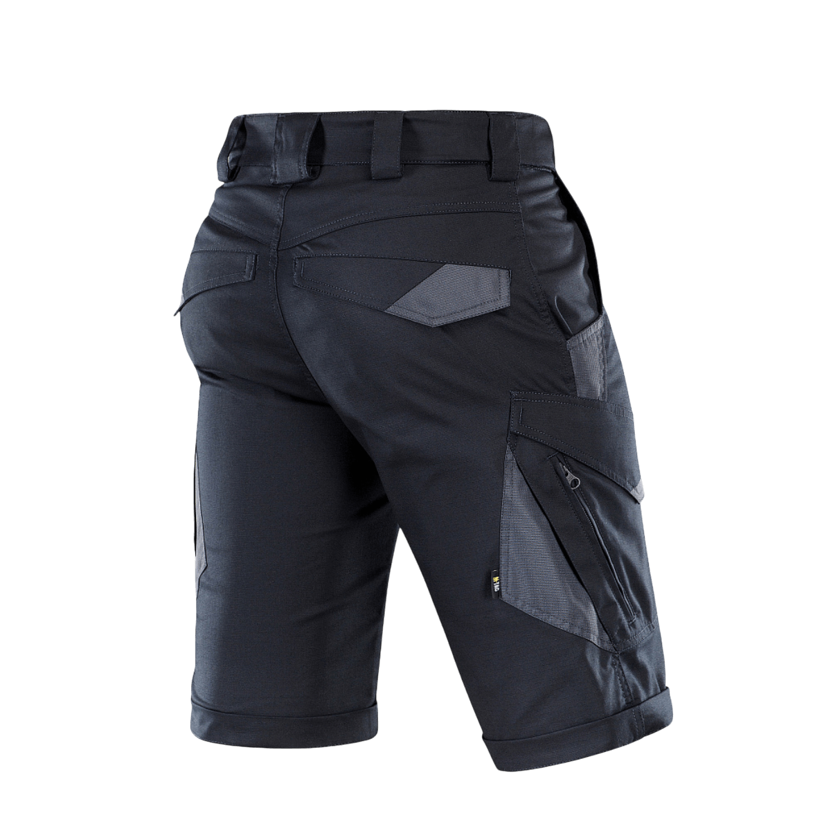 M-Tac Shorts Aggressor Gen.II Flex i sort, letvægt og fleksible shorts til træning og fritid, vandafvisende rip-stop materiale.