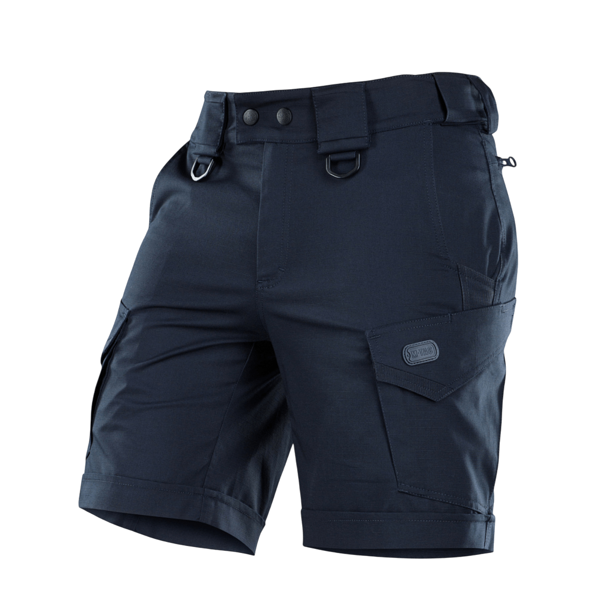 M-Tac Shorts Aggressor Short med taktiske funktioner, D-ringe og YKK lynlåse til by eller naturbrug, komfortabel elasticitet i materiale