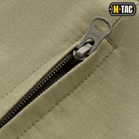 M-Tac Shorts Aggressor Short med YKK lynlås, ideel til komfort og bevægelsesfrihed i taktiske omgivelser.