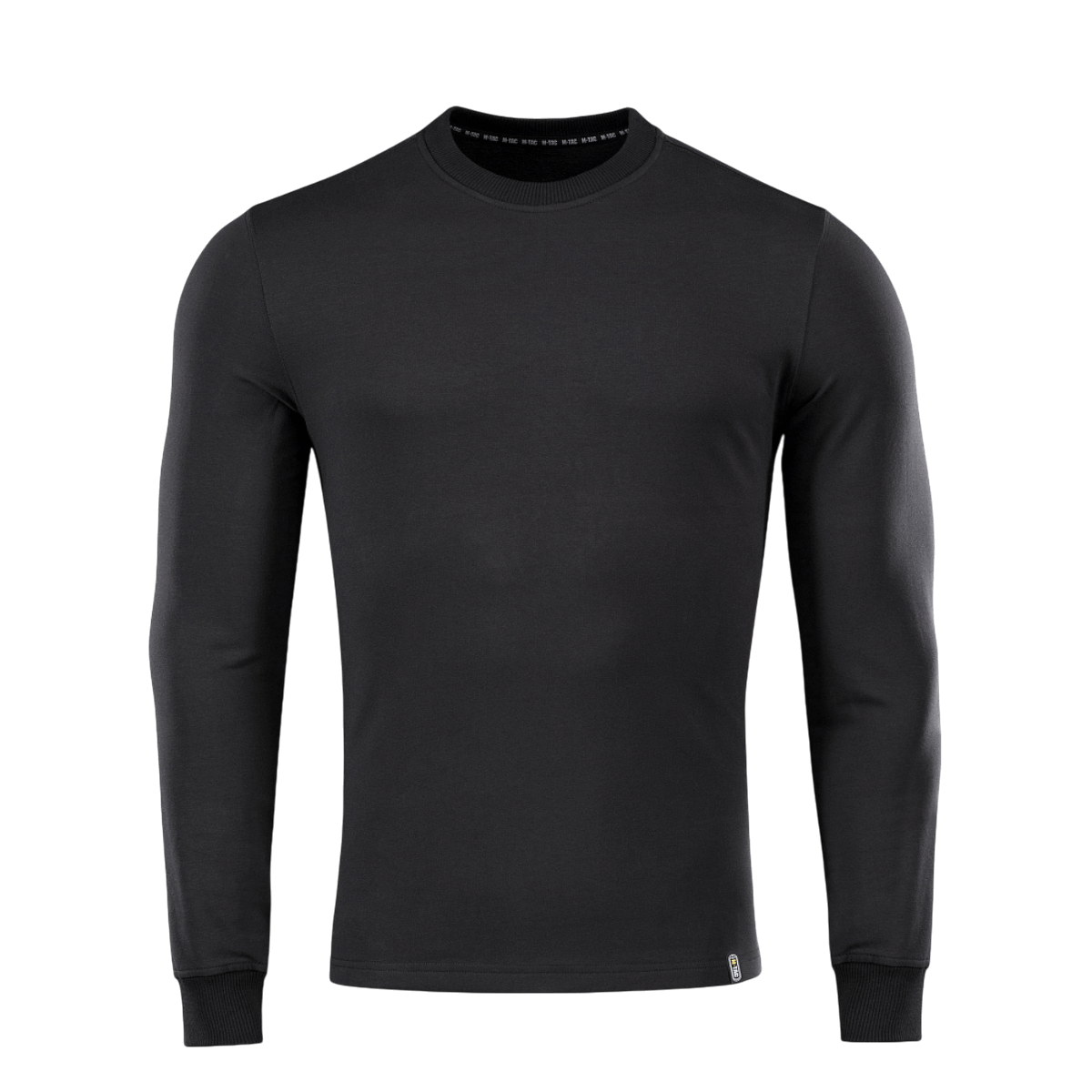 M-Tac Pullover 4 Seasons med rund hals til hverdags- og taktisk brug, lavet af 95% bomuld og 5% elastan, perfekt året rundt.