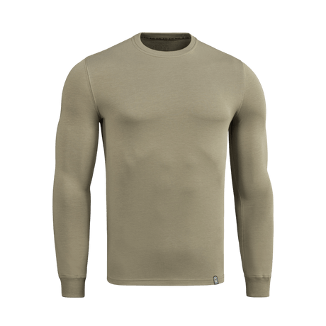 M-Tac Pullover 4 Seasons i minimalistisk design, rund hals och elastiska muddar, idealisk för helårsbruk, tillverkad av bomull och elastan