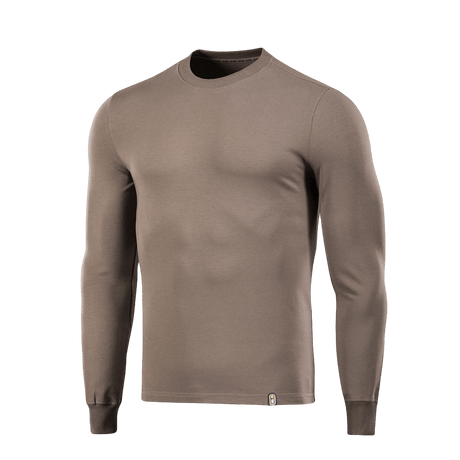 M-Tac Pullover 4 Seasons med rund hals för vardag och taktisk användning, 95% bomull och 5% elastan, väger 280 g/m²