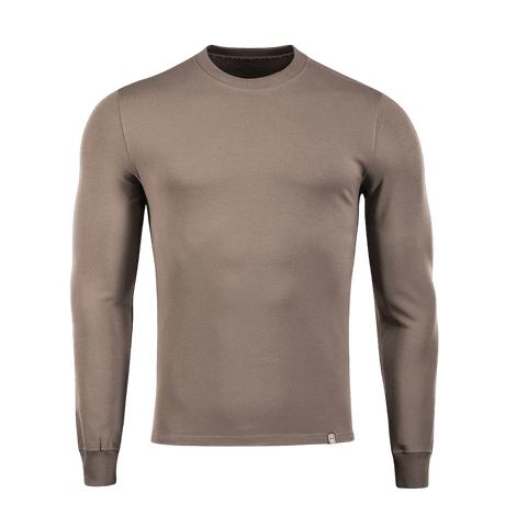 M-Tac Pullover 4 Seasons i minimalistisk design med rund hals, tillverkad av 95% bomull och 5% elastan, lämplig för alla årstider
