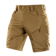 M-Tac Shorts Rubicon Flex i mörk oliv för sommarbruk, komfort och funktionalitet, cargofickor och vattenavvisande material.
