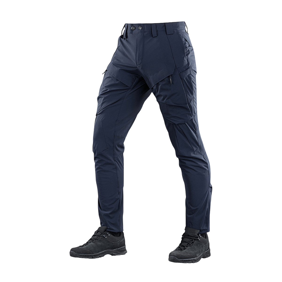 M-Tac Bukser Rubicon Flex i navyblå, komfortable 4-Way Stretch bukser til træning, skydning, arbejde, rejser og fritid.