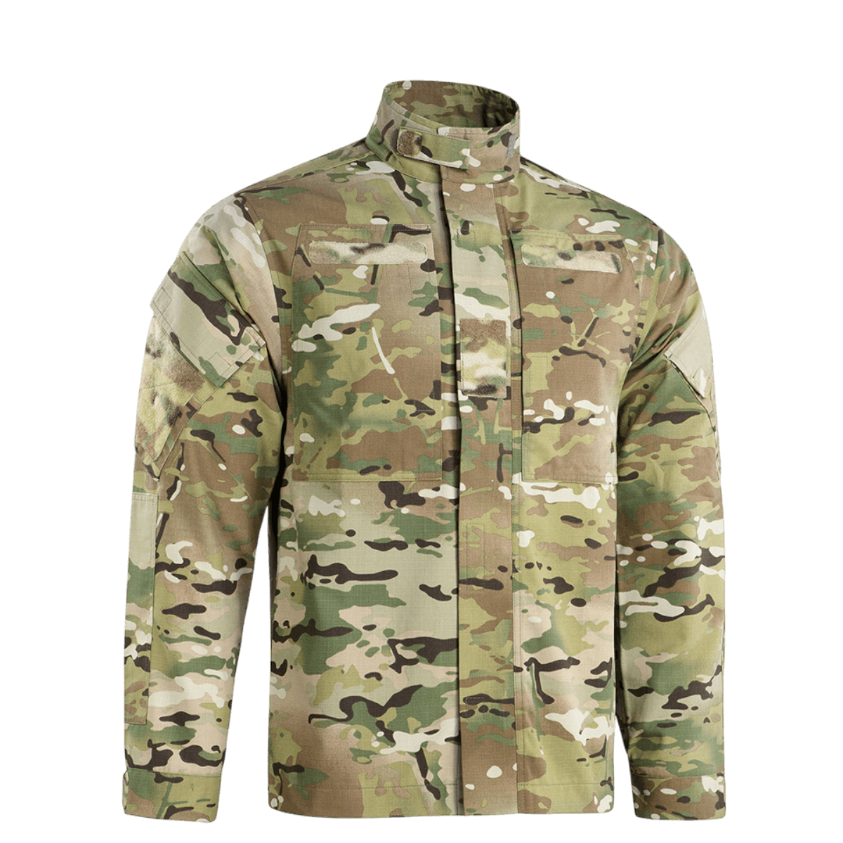 M-Tac Feltjakke NYCO Extreme i multicam mønster, standardjakke for Ukrainske Våbenstyrker, lavet af holdbart NYCO Extreme-stof.