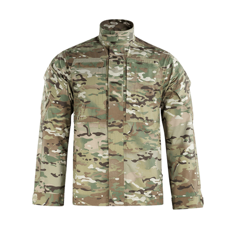 M-Tac Feltjakke NYCO med multicam-mønster, fremstillet af robust amerikansk NYCO-stof, NIJ-certificeret, gallery position 1.