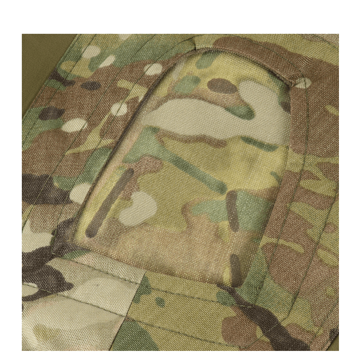 Nærbillede af M-Tac Bukser Army Gen. II NYCO Extreme i holdbart NYCO-stof med camouflage design.