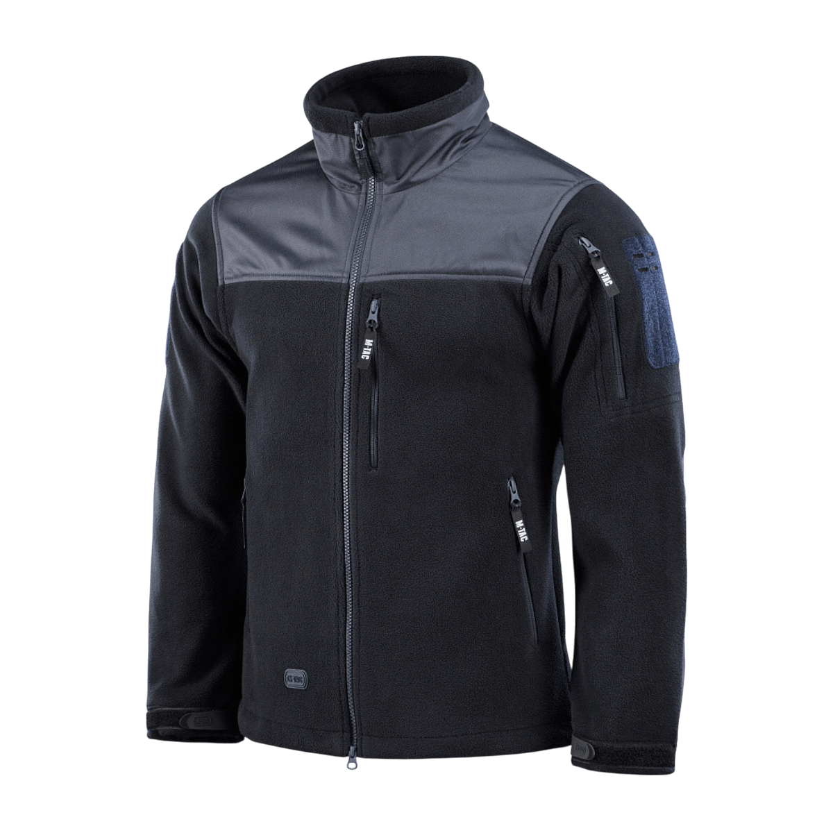 M-Tac Alpha Microfleece Jakke Gen.II til taktisk og outdoor-aktiviteter, holdbar og varm fleecejakke i forstærket stof med nylonforstærkning.