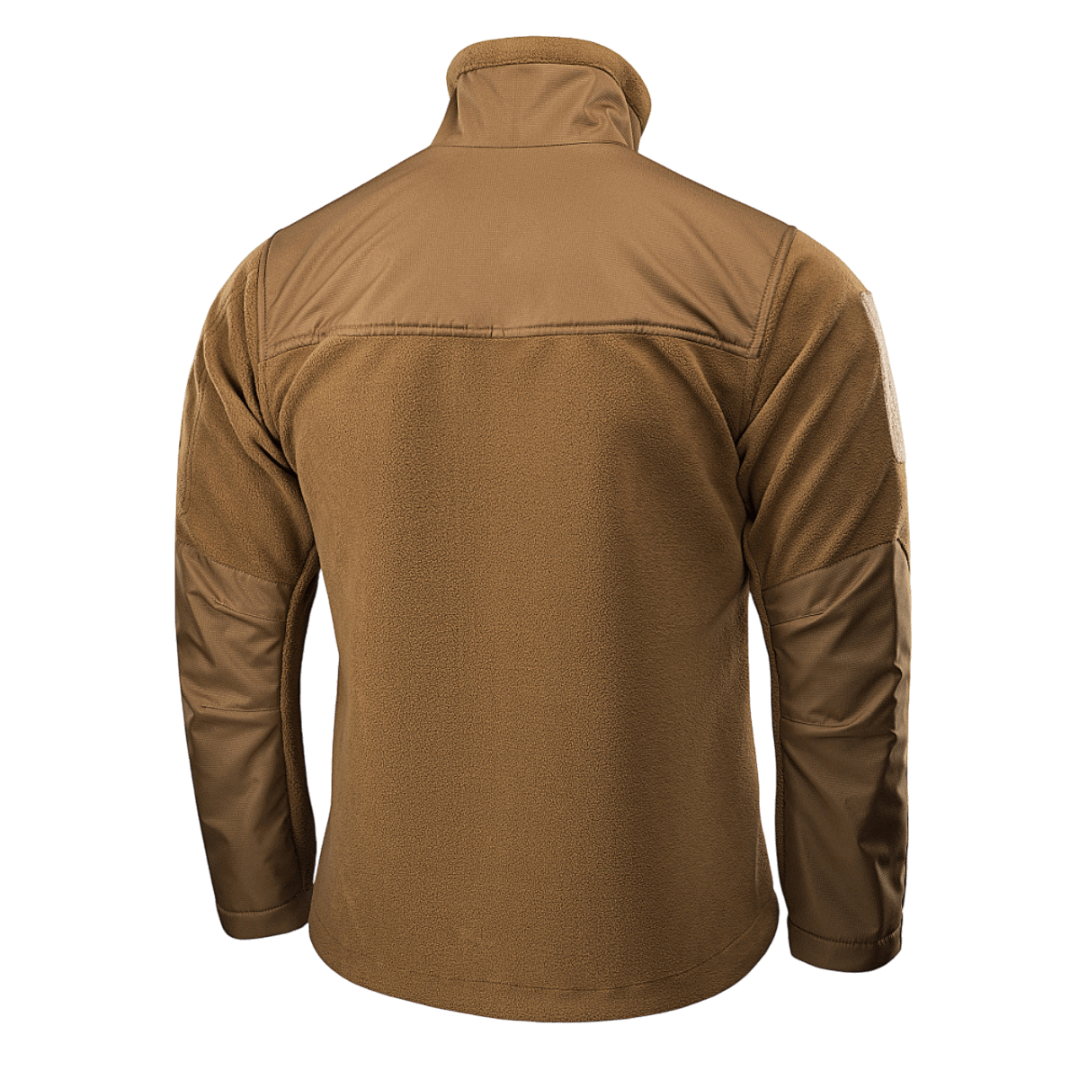 M-Tac Alpha Microfleece Jakke Gen.II bagfra, holdbar fleece med forstærkninger til taktisk brug og outdoor-aktiviteter.