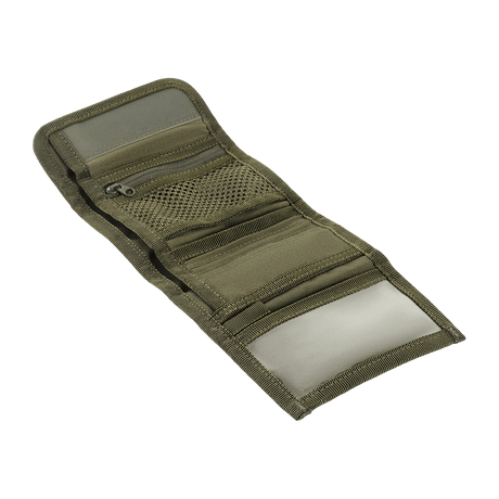 M-Tac Plånbok Elite Gen.II i hållbart Cordura 500D med flera fack och YKK-dragkedjor, idealisk för kontanter och kort.