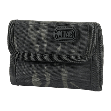 M-Tac Plånbok Elite Gen.II kompakt plånbok i slitstarkt Cordura 500D med YKK-dragkedjor och stilfull M-Tac-logotyp.