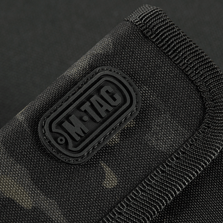 M-Tac Plånbok Elite Gen.II i slitstarkt Cordura, svart design med M-Tac-logotyp, idealisk för kontanter och kort. YKK-dragkedjor.