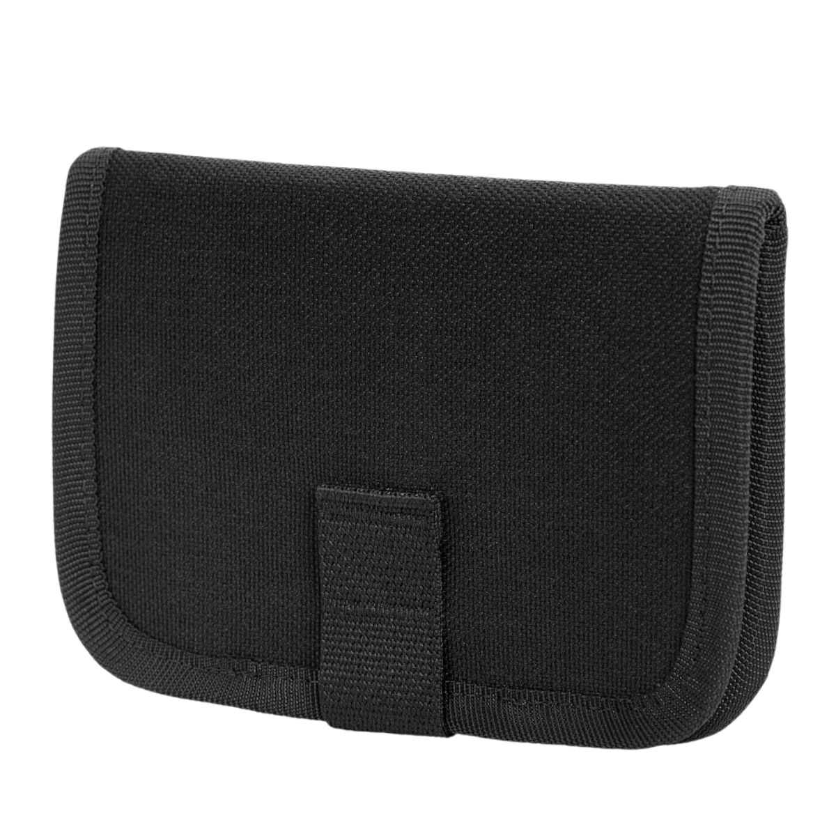M-Tac Pung med Patch Panel Elite Large i 1000D CORDURA®, sort pung med velcro-løkke front til mærker og identifikatorer