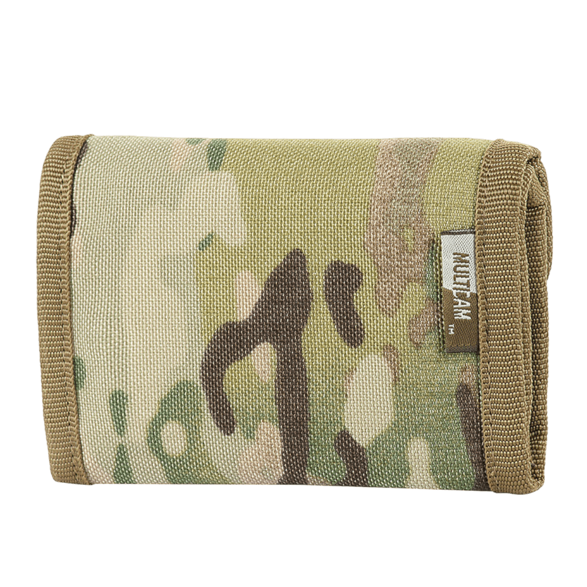 M-Tac Pung med Patch Panel Elite Gen. II i camouflage mønster, ideel til opbevaring af kontanter og kort i slidstærkt Cordura 500D materiale.