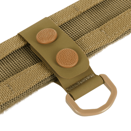 M-Tac Set om 2 – Duty Belt Keepers med två D-ringar för taktiska bälten, säkrar utrustning under aktiv tjänst, passar 2-tumsbälten.