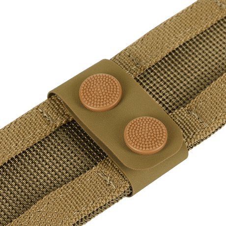 M-Tac Set om 2 – Duty Belt Keepers i robust taktisk design med två D-ringar, perfekt för polisbälte eller taktiska bälten.