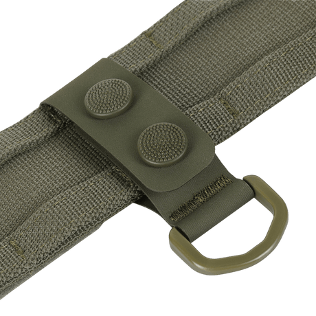 M-Tac Set om 2 – Duty Belt Keepers i robust taktisk design med två D-ringar för polisbälte, säkerställer utrustningens stabilitet under tjänst.