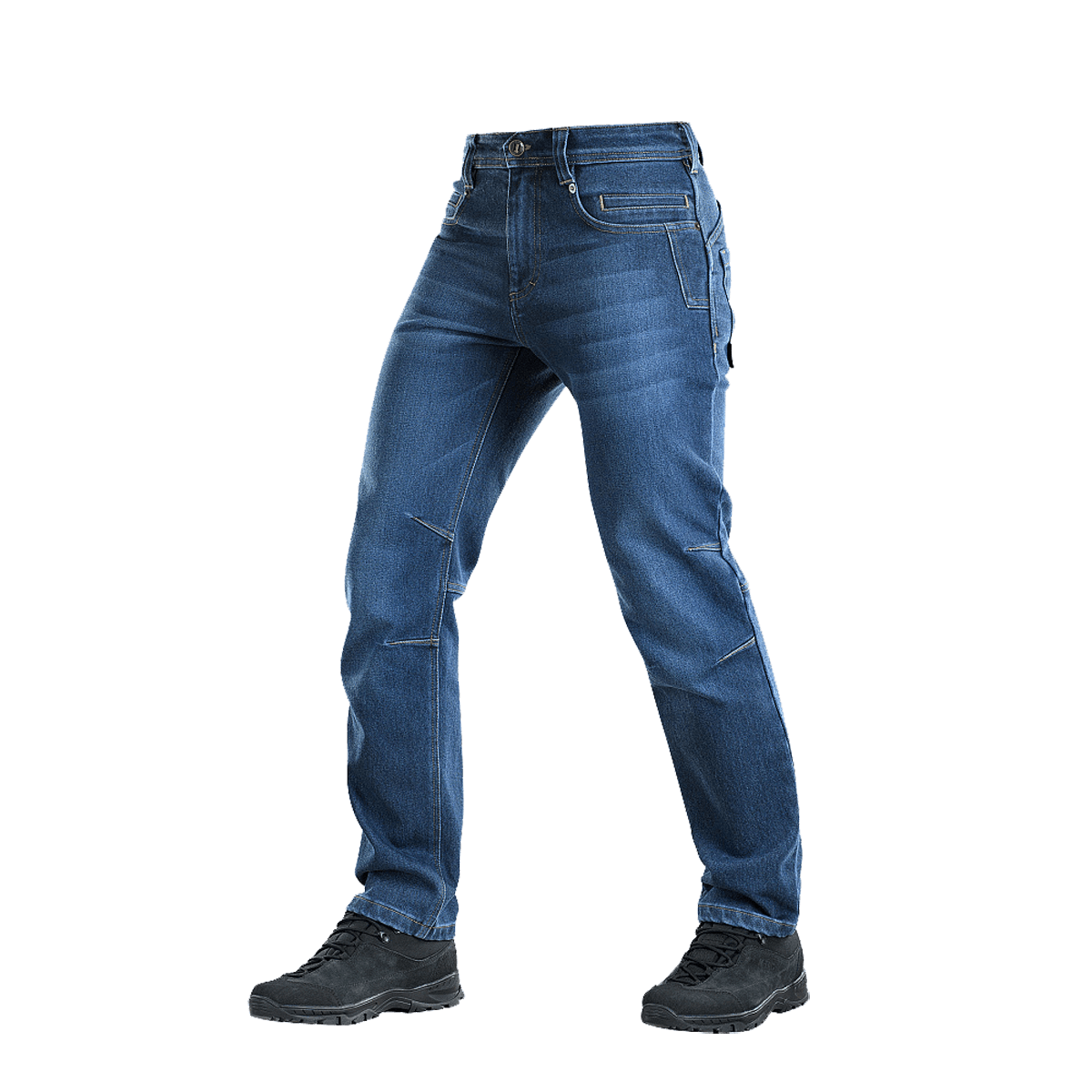 M-Tac Jeans Tactical Gen. I Cordura Regular Fit. Holdbare jeans til hverdagsbrug og aktiviteter. Lavet af slidstærkt Cordura Denim.
