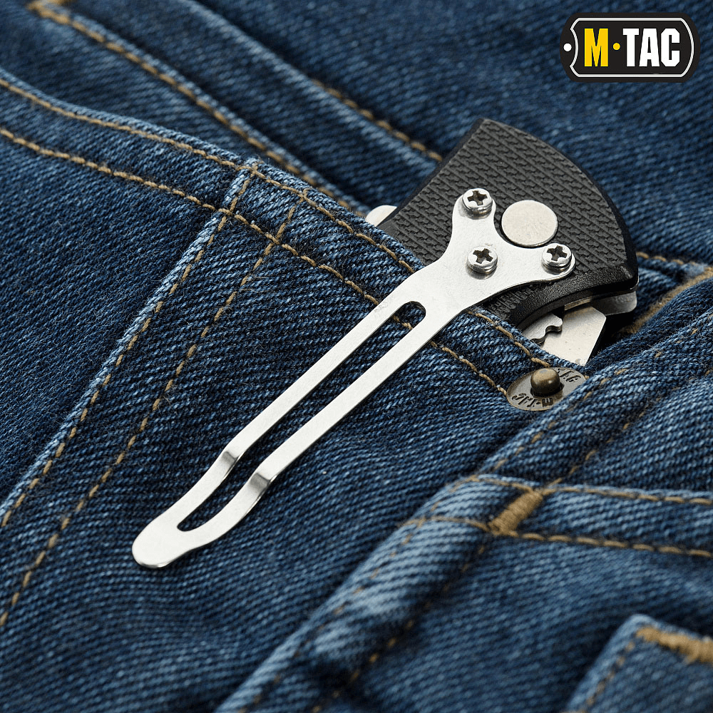 M-Tac Jeans Tactical Gen. I Cordura Regular Fit med værktøj i baglommen, slidstærk Cordura Denim, ideel til hverdag og udendørs aktiviteter.