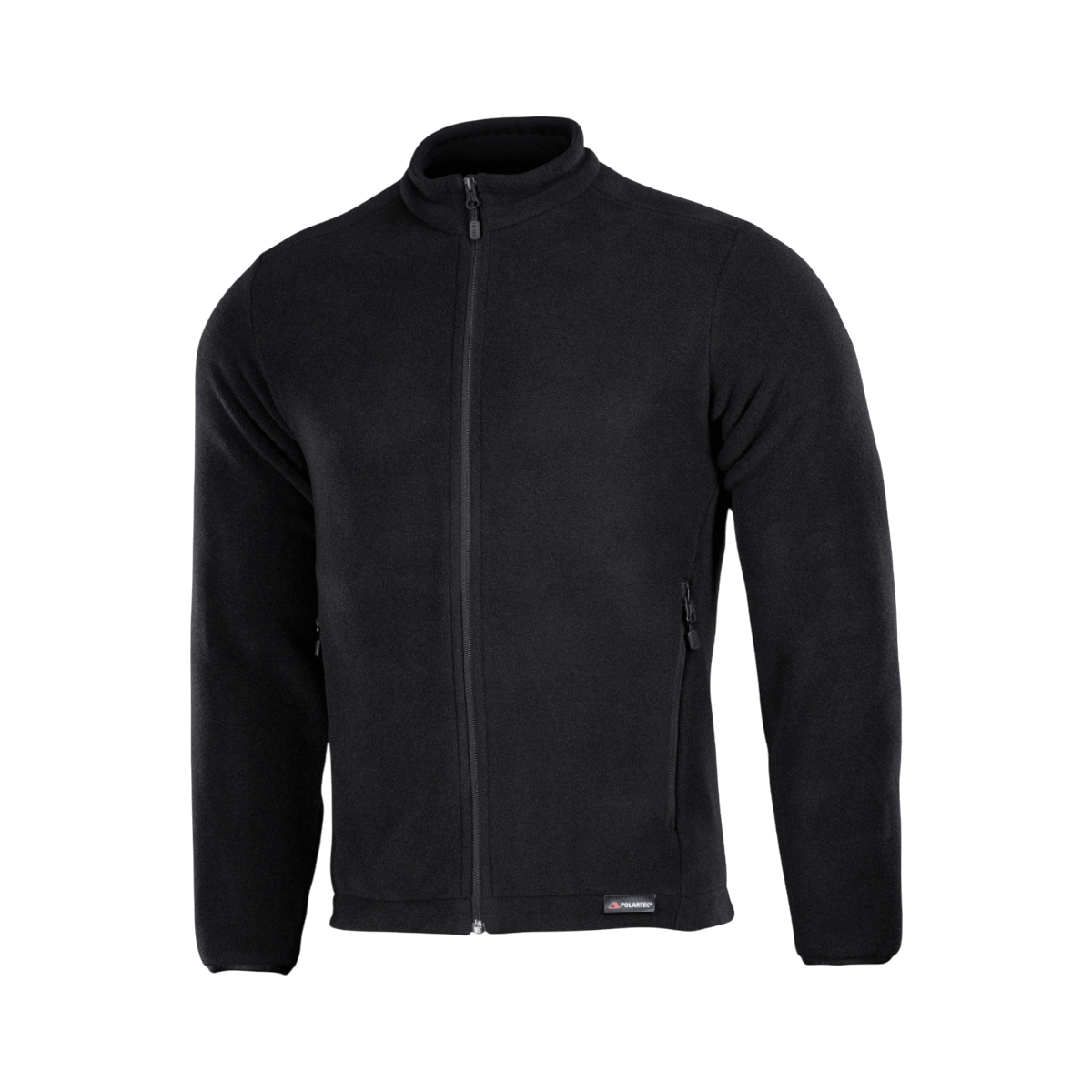 M-Tac Nord Polartec Fleecejakke i sort, fremstillet af Polartec® 200 Series fleece, designet til stil og varmeisolering.