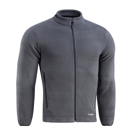M-Tac Nord Polartec Fleecejakke i grå farve med lynlås, lavet af premium Polartec® 200 Series fleece for optimal varme.
