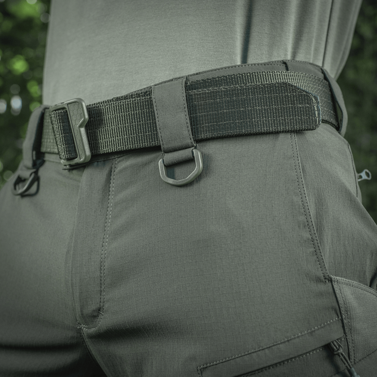 M-Tac Aggressor Summer Flex Shorts med lommer og D-ringe, perfekte til taktisk brug, fremstillet i letvægts Flex Rip-Stop stof.