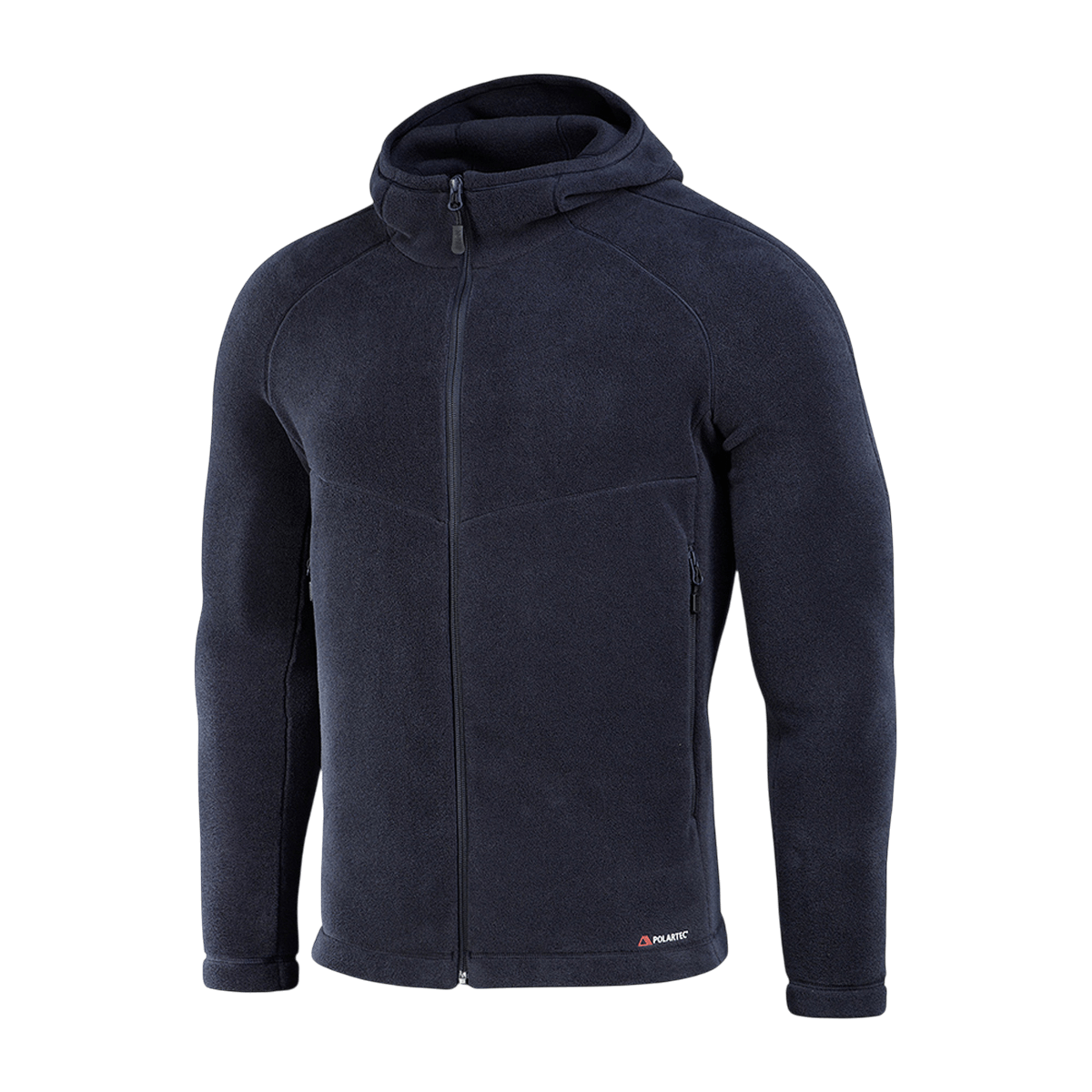 M-Tac Sprint Fleece Sweatshirt Polartec i sort med hætte, lavet af holdbart Polartec® 200 Series fleece. Perfekt til hverdagsbrug og aktivitet.