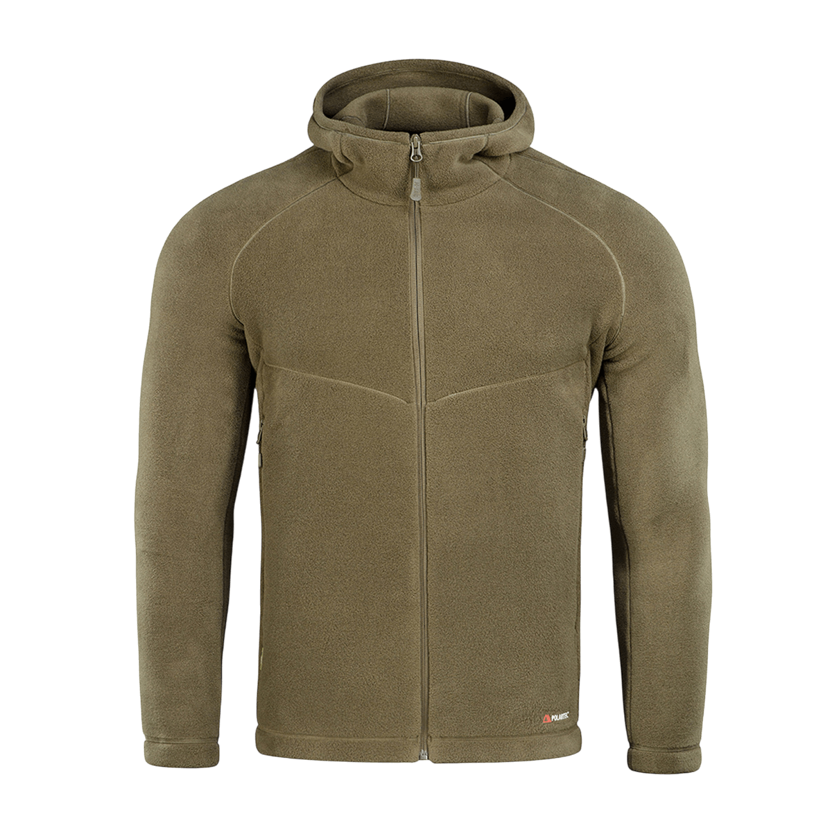 M-Tac Sprint Fleece Sweatshirt Polartec i grøn, komfortabel hættetrøje til hverdagsbrug med holdbar og blød Polartec® 200 Series fleece.