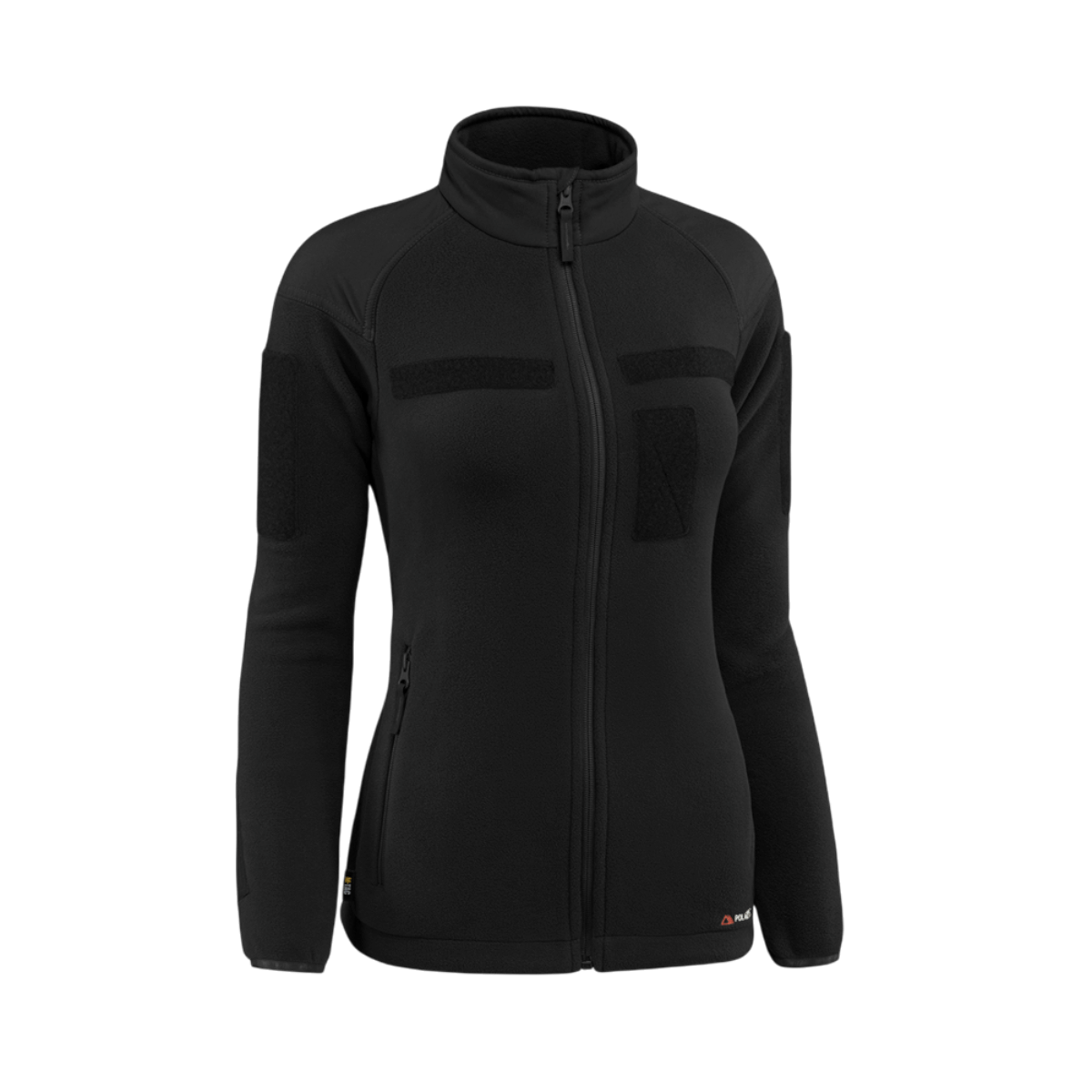 M-Tac Combat Fleece Jakke Polartec Dame, sort taktisk jakke til kvinder med avanceret design og høj komfort.