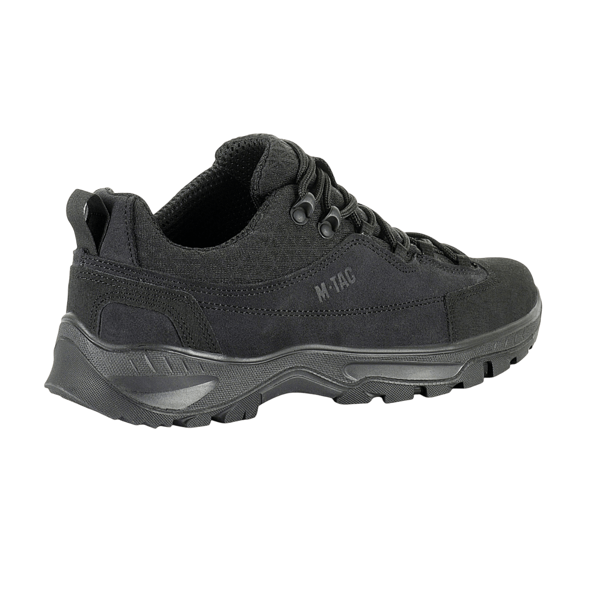 M-Tac Tactical Sneakers Patrol R Vent i slidstærkt ruskind med åndbar mesh og skridsikker sål, ideel til trekking og udendørsaktiviteter.