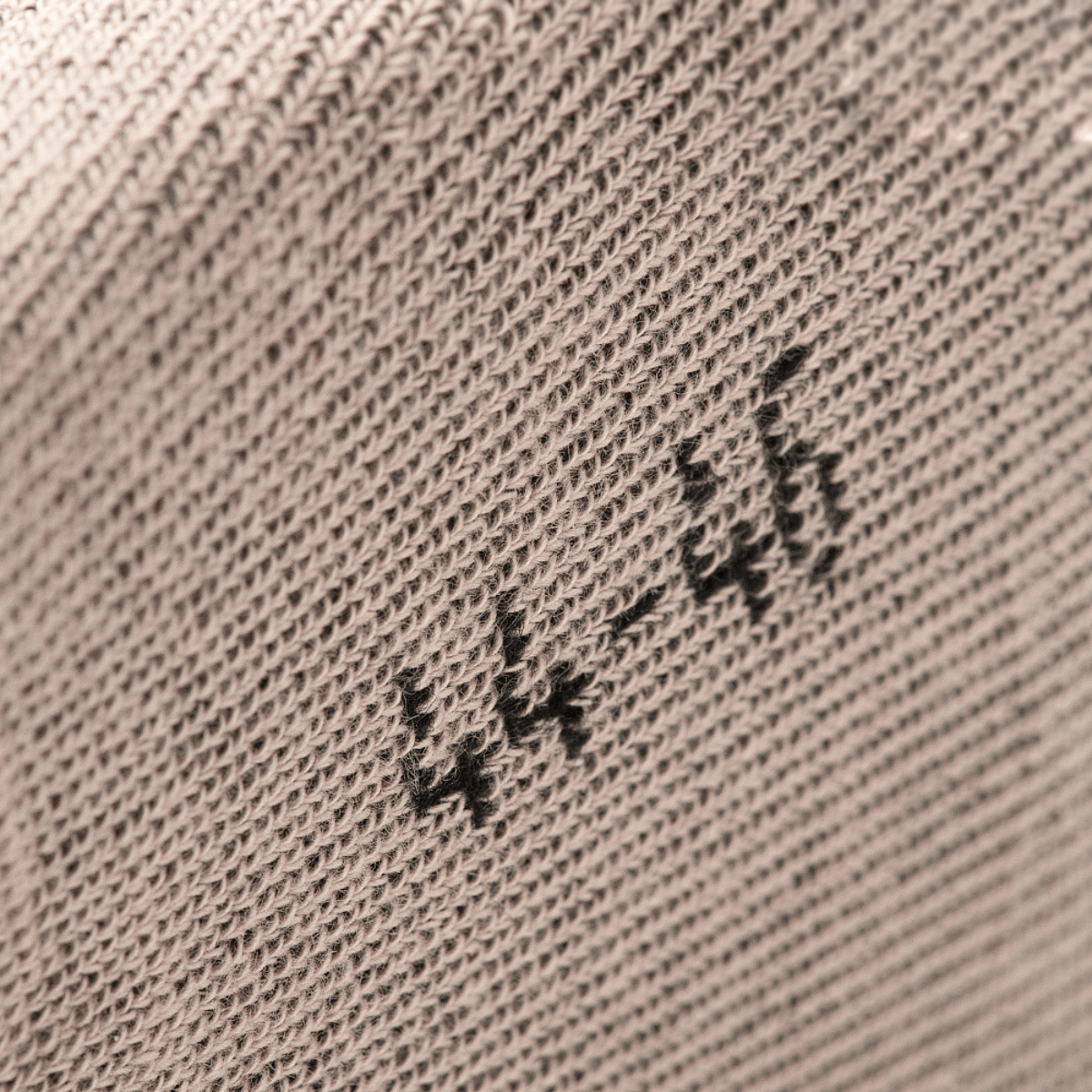 Nærbillede af M-Tac Høje Sokker Mk.2 i størrelse 44-46, viser detaljeret strikketekstur for optimal komfort og støtte.