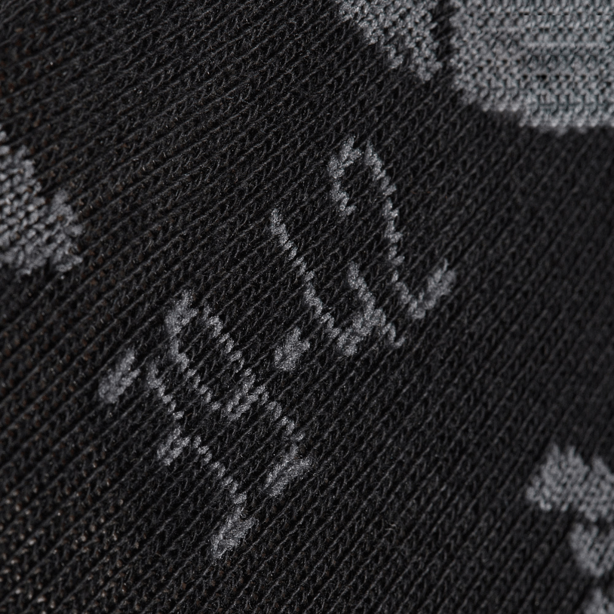 Detalje af M-Tac Letvægtssokker Mk.3 Mortar Bombs med ergonomisk design, velegnet til trekking og hverdagsbrug, viser materiale og mønster.