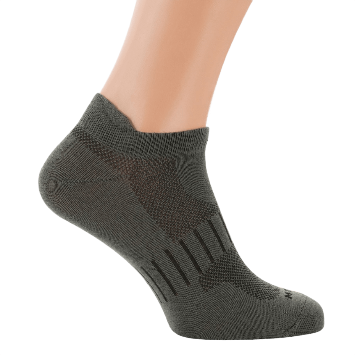 M-Tac Let Sportsokker til løb, komfortable og åndbare sokker i gråt design, perfekte til udendørsaktiviteter i varmt vejr.