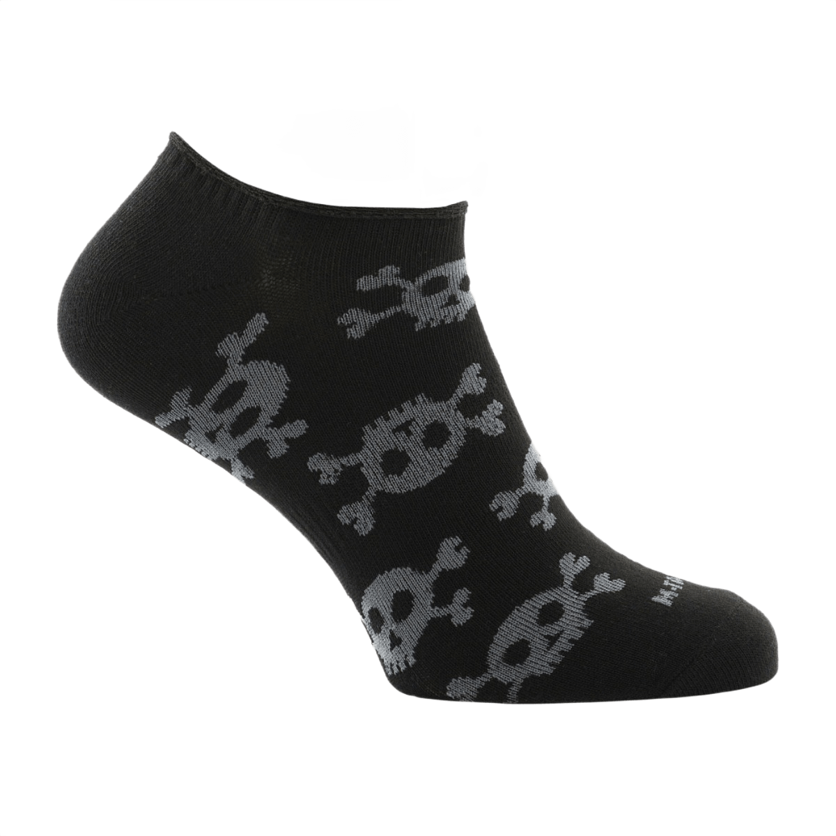 M-Tac Let Sommersokker Pirate Skull sportsokker med ergonomisk pasform og piratskalle mønster designet til varmt vejr og udendørs aktiviteter.