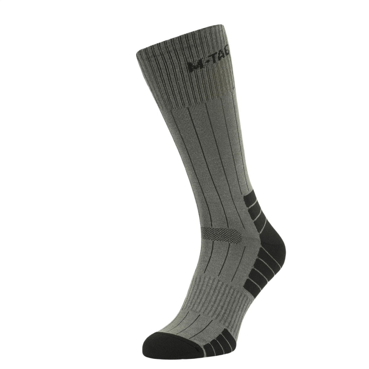 M-Tac Taktiske Sokker Ranger med anatomisk pasform og god ventilation, ideel til hverdagsbrug og udendørs aktiviteter.