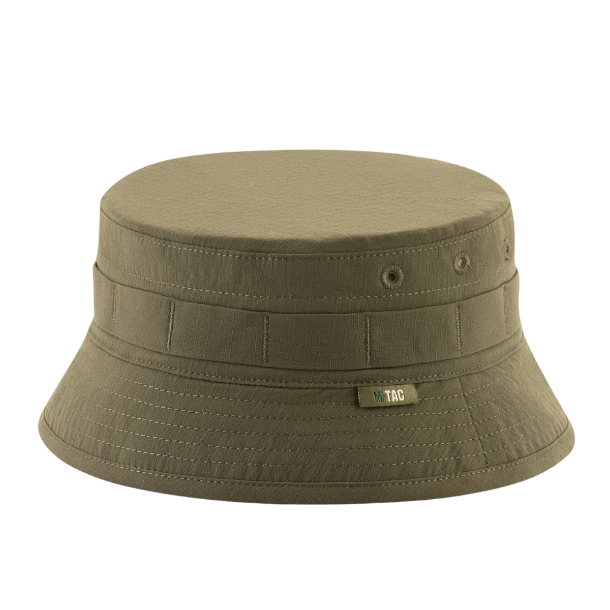 M-Tac Panamahat Gen. II Summer Flex i let nylon og elastan materiale med kort, semi-rigid skygge og solbeskyttelse klasse seks.