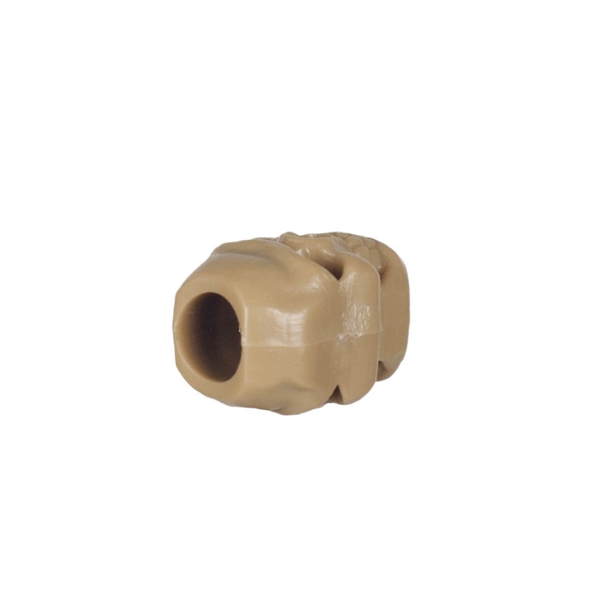 M‑Tac Skull Stopper Perle af plast til paracord-projekter, velegnet til nøgleringe og tilbehør, huldiameter 6 mm, dimensioner 17 x 12 mm