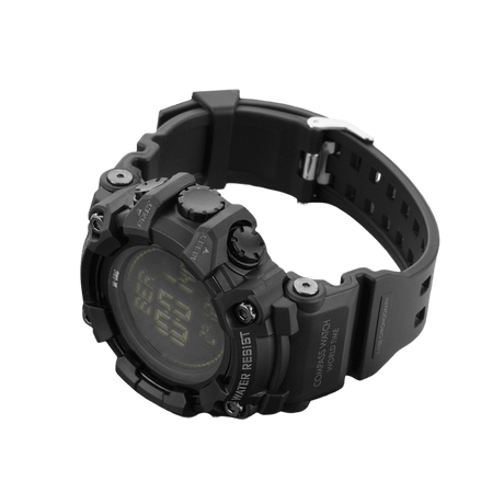 M-Tac Tactical Ur 2037 med robust design, inklusive kompass, LED-bakgrundsbelysning och vattentålighet 5ATM. Lämplig för utomhusbruk.