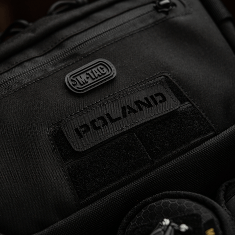 M‑Tac Patch Poland End-to-End 25x80 patch med lasergraverad inskription, tillverkad av Cordura 500D. Fästs med velcro.