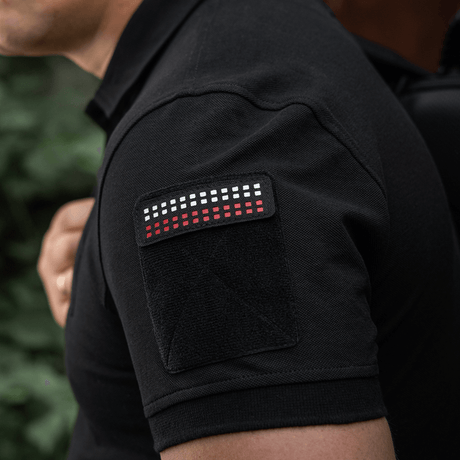 M-Tac Patch Flag 25x80 Mini Squares på ärmen, hållbar patch i Cordura 500D med velcrofäste, Laser Cut-design.