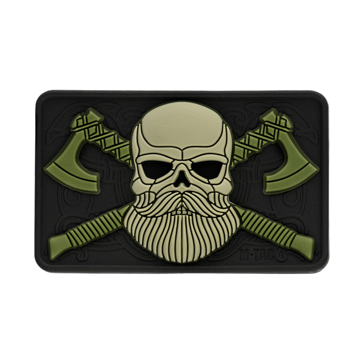 M-Tac Bearded Skull 3D PVC Patch