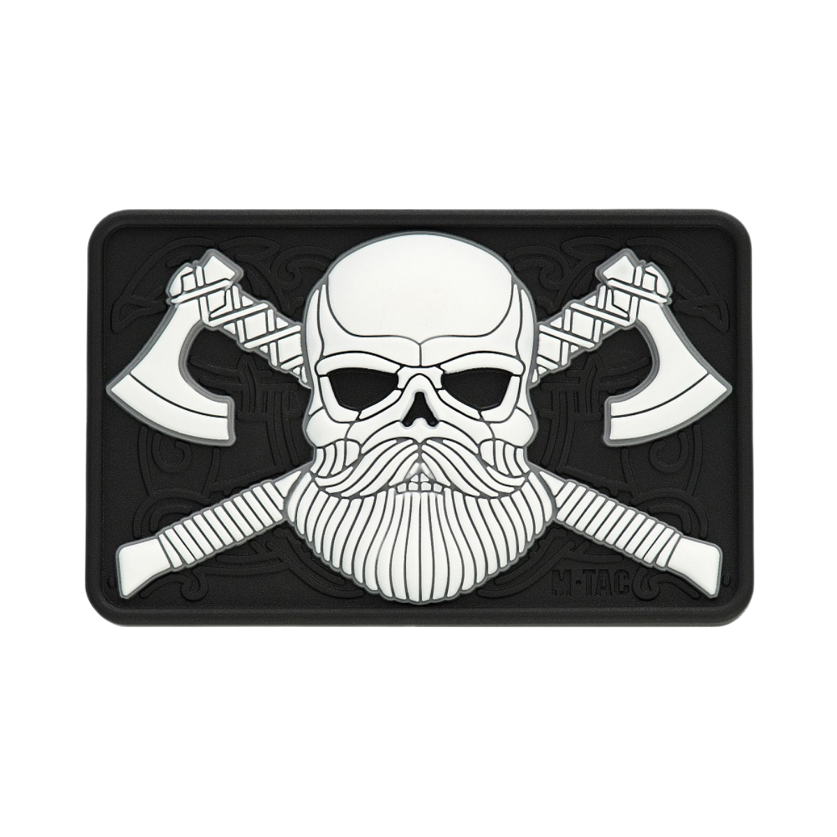 M-Tac Bearded Skull 3D PVC Patch