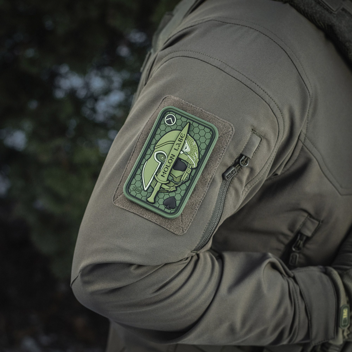 M-Tac Patch Molon Labe 3D PVC