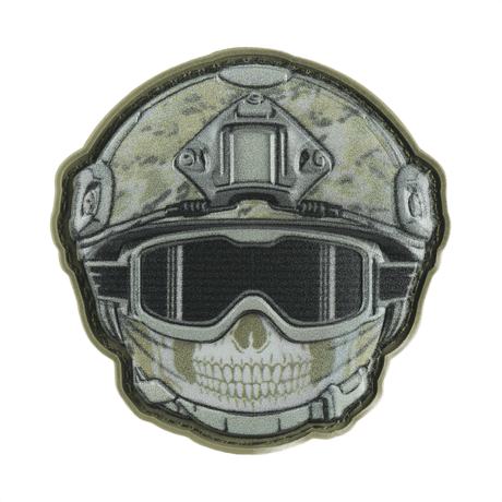 M-Tac Patch Emoji #15, rolig taktisk PVC morale patch med 3D-effekt, Velcro-fäste, perfekt för kläder och utrustning. Storlek: 6.5 x 6.5 cm.