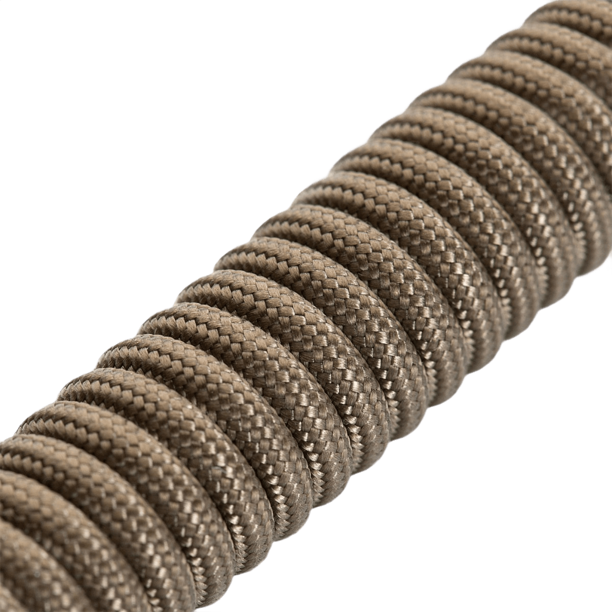 M-Tac Safety Cord med D-ring spiralformet design til sikkerhedsudstyr