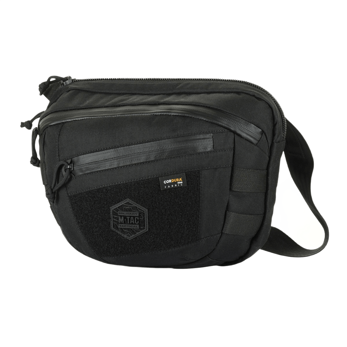 M-Tac Sphaera Hardsling Bag Large Elite med Velcro, kompakt taske af Cordura materiale med justerbar skulderrem og MOLLE system.