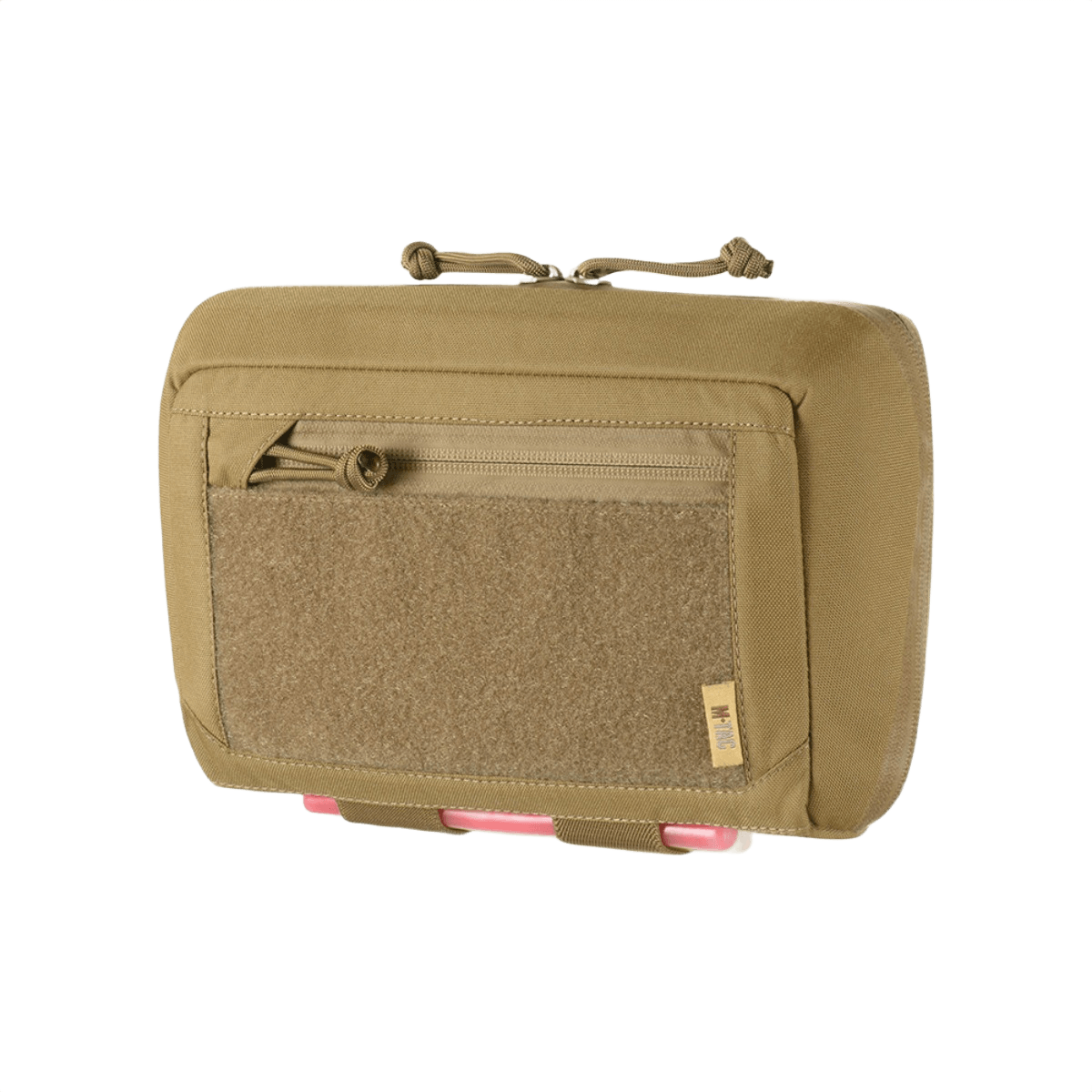 M-Tac Admin Pouch Large Elite Gen.II i robust Cordura 500D med AquaGuard lynlås og velcro-panel til patches og tilbehør.