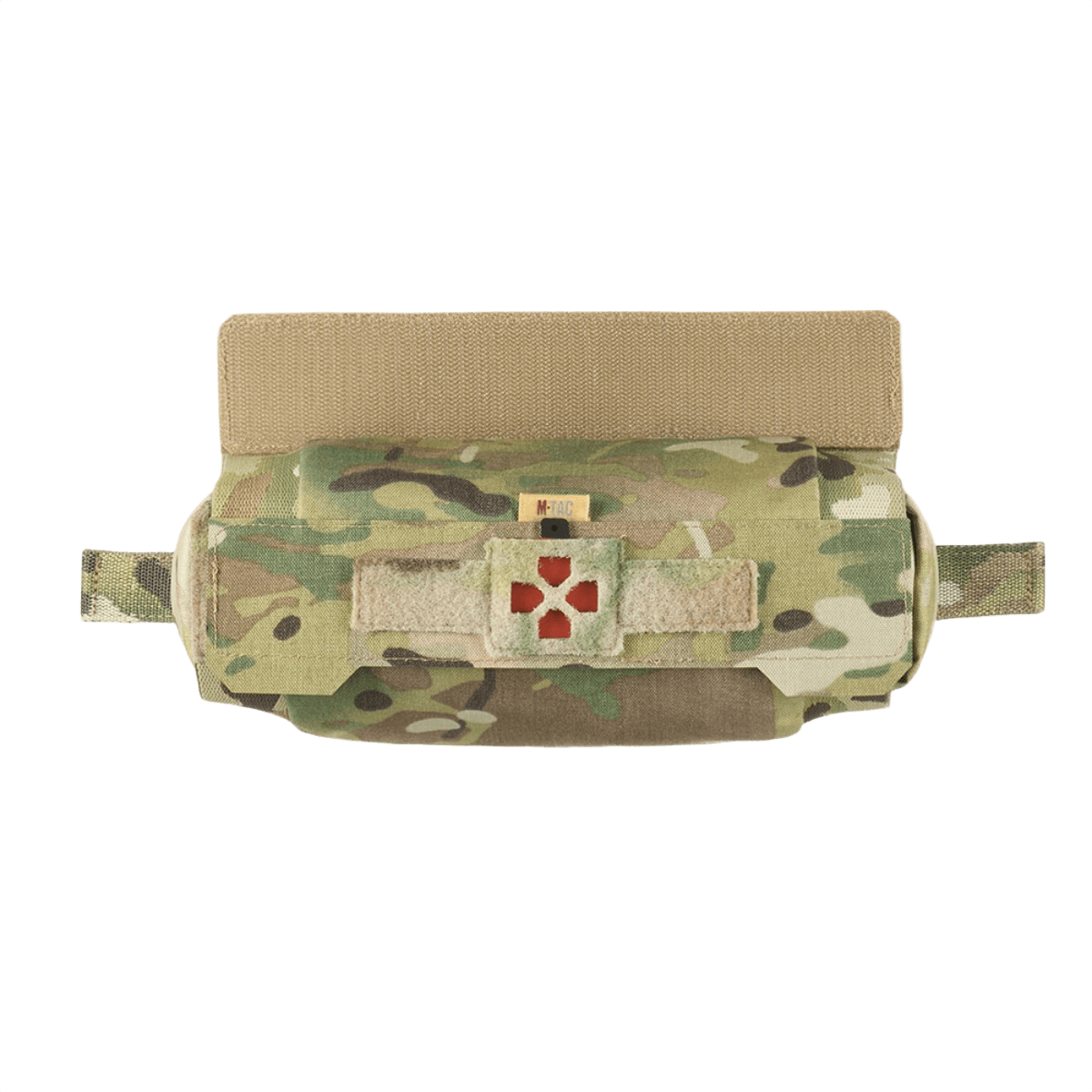 M-Tac Horizontal Medical Pouch ROLL Elite, holdbar medicinsk rullepouch designet til kørsel med Cordura 500D, camouflage mønster.