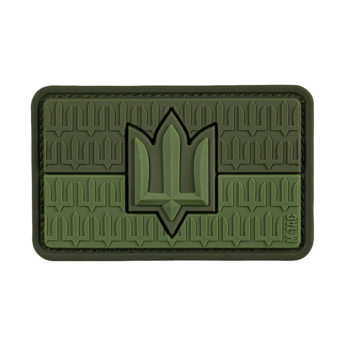 M-Tac patch Ukraina flagga med ZSU Trident PVC